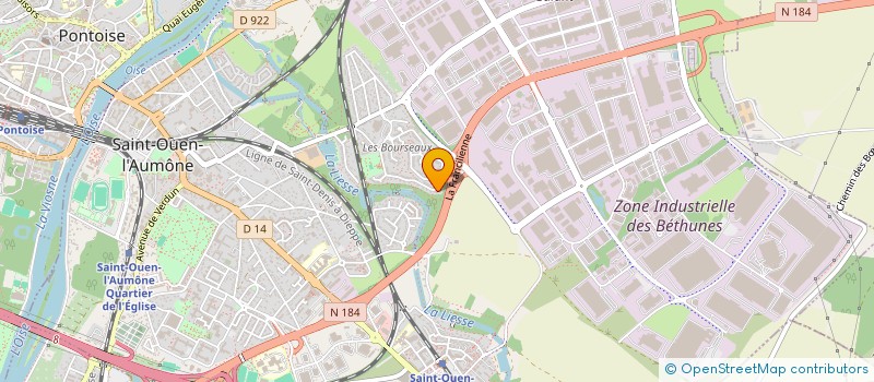 localisation de l'entreprise CRAPAHUTE  SAINT-OUEN-L'AUMONE