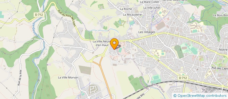 localisation de l'entreprise CRAPAUD SUCRE  PLOUFRAGAN