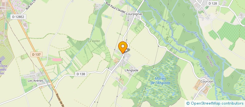 localisation de l'entreprise CRAPAUD THEATRE  VENERAND