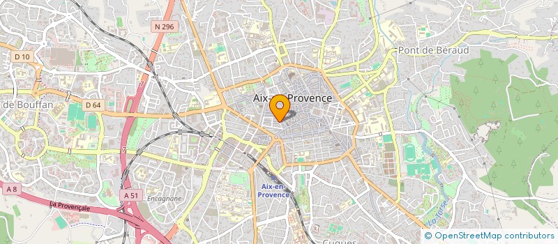 localisation de l'entreprise CRAPONNE  AIX-EN-PROVENCE