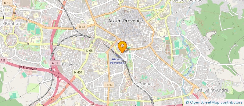 localisation de l'entreprise CRAPONNE DANICHON à AIX-EN-PROVENCE