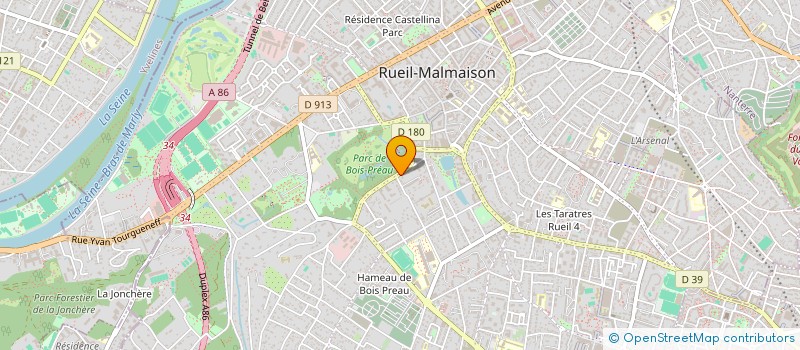 localisation de l'entreprise CRAPOSANTE à RUEIL-MALMAISON