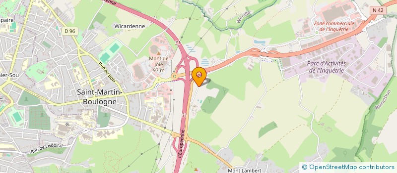 localisation de l'entreprise CRAPOTE  SAINT-MARTIN-BOULOGNE