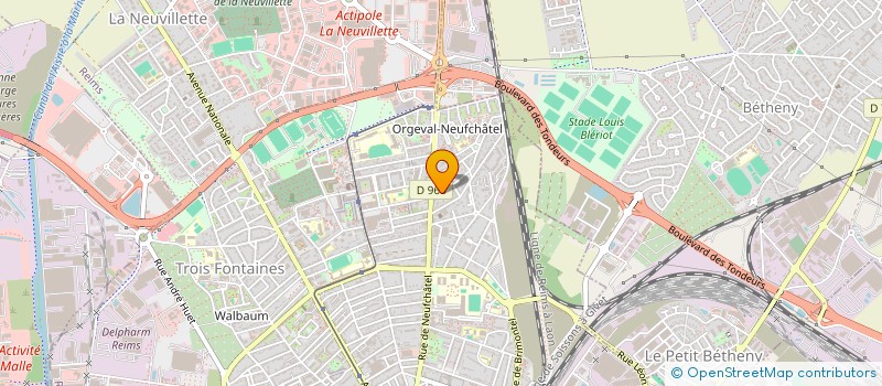 localisation de l'entreprise CRAPOUNA  REIMS