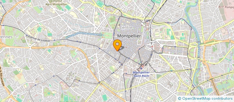 localisation de l'entreprise CRAQUELINE  MONTPELLIER