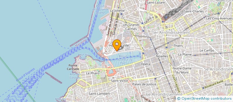 localisation de l'entreprise CRAQUOTTE à MARSEILLE