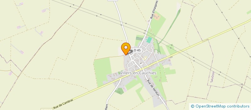 localisation de l'entreprise CRASH CAR à VILLERS-EN-CAUCHIES
