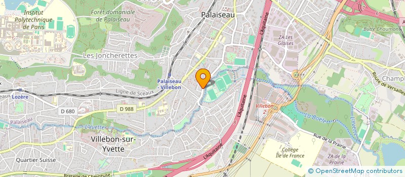localisation de l'entreprise CRASH TEXT à PALAISEAU