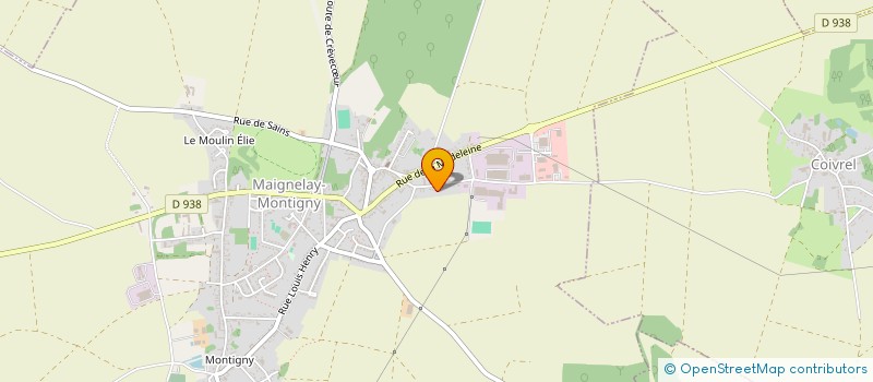 localisation de l'entreprise CRASHTEST ASSO  MAIGNELAY-MONTIGNY