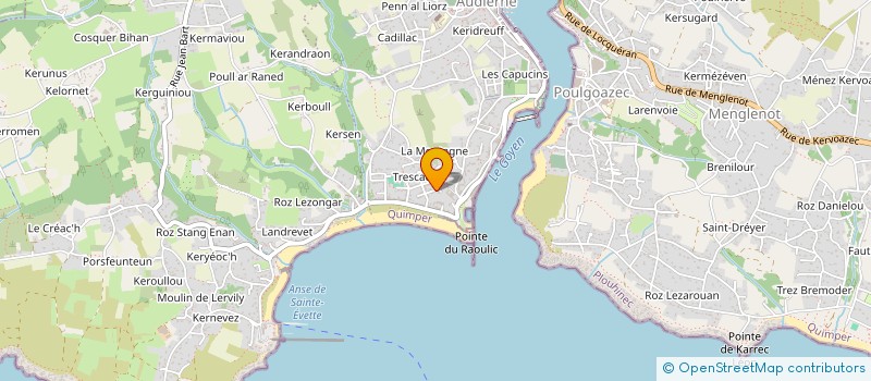 localisation de l'entreprise CRASSIN  AUDIERNE