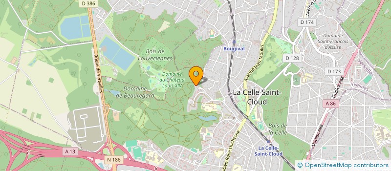 localisation de l'entreprise CRATE DIGGAZ à LA CELLE-SAINT-CLOUD