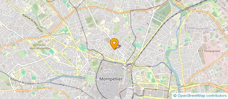 localisation de l'entreprise CRATERE à MONTPELLIER