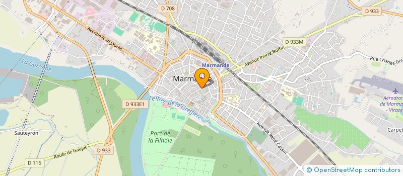 localisation de l'entreprise CRAVACHE DE MARMANDE à MARMANDE