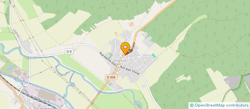localisation de l'entreprise CRAVEDI IMMOBILIER SCI à VIGNOT