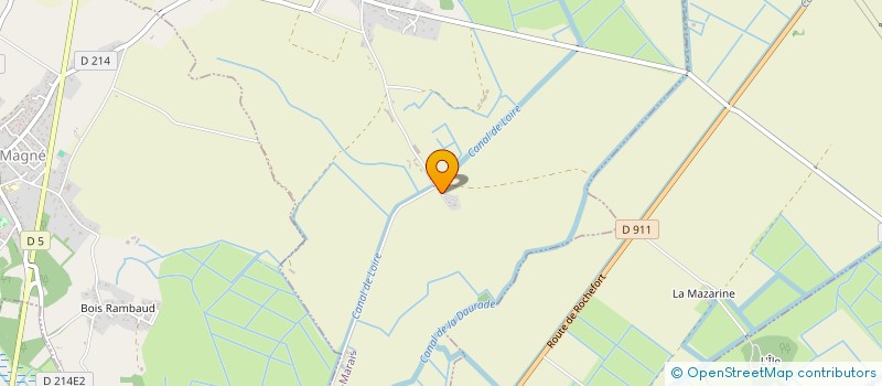 localisation de l'entreprise CRAVO  BREUIL-MAGNE