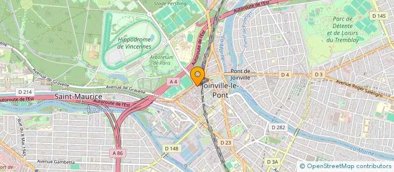 localisation de l'entreprise CRAWAOS à JOINVILLE-LE-PONT