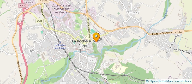 localisation de l'entreprise CRAYON A PAPIER à LA ROCHE-SUR-FORON