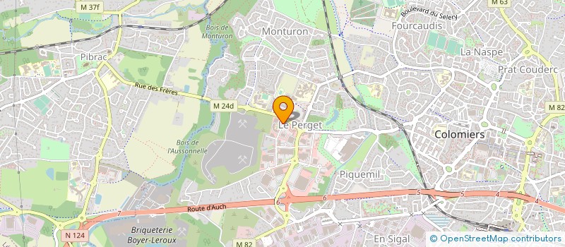 localisation de l'entreprise CRAYONS ET IMAGES à COLOMIERS