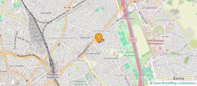 localisation de l'entreprise CRAYONS SANS FRONTIERES à TOULOUSE