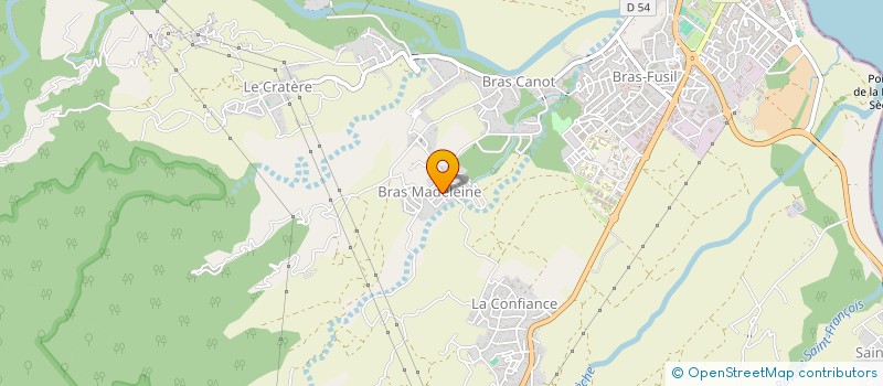 localisation de l'entreprise CRAZ PEDAL SPORTING CLUB  SAINT-BENOIT