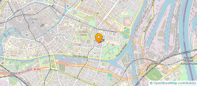 localisation de l'entreprise CRAZY  STRASBOURG