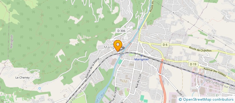 localisation de l'entreprise CRAZY  MARIGNIER