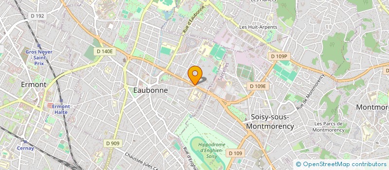 localisation de l'entreprise CRAZY BLOOD FAMILY  EAUBONNE