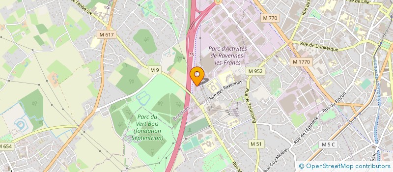 localisation de l'entreprise CRAZY BRANDS  BONDUES