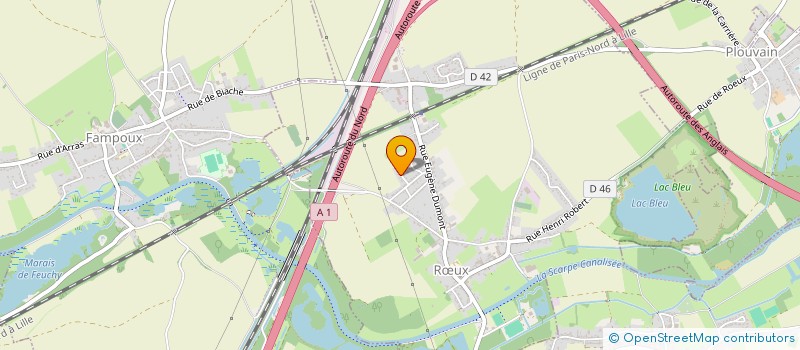 localisation de l'entreprise CRAZY&C0  RUX