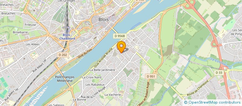 localisation de l'entreprise CRAZY CARD'S à BLOIS