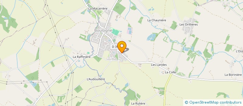 localisation de l'entreprise CRAZY CARP'  ESSARTS EN BOCAGE