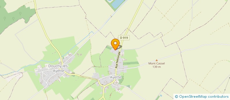 localisation de l'entreprise CRAZY CHARLY  AYETTE