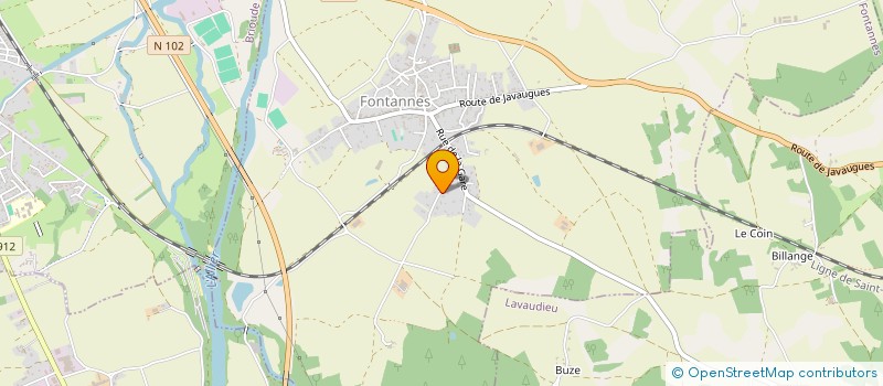 localisation de l'entreprise CRAZY COMPAGNIE  VIEILLE-BRIOUDE