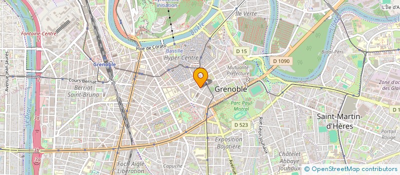 localisation de l'entreprise CRAZY DOG à GRENOBLE