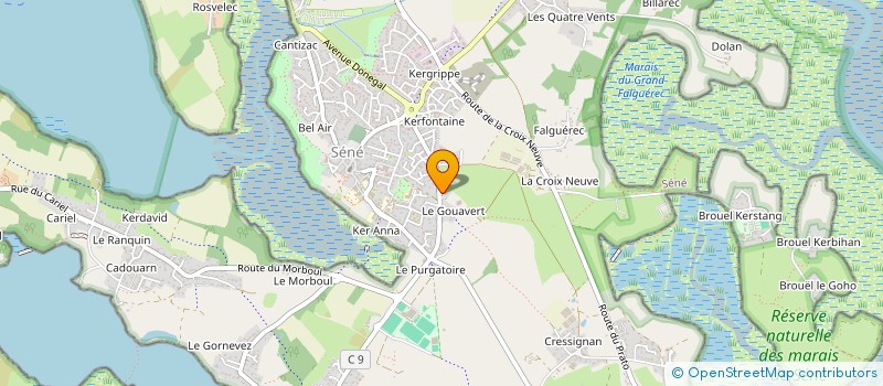 localisation de l'entreprise CRAZY ESPORT à SENE