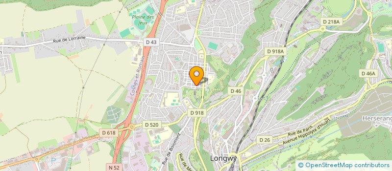 localisation de l'entreprise CRAZY FOOD LONGWY  LONGWY