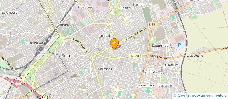 localisation de l'entreprise CRAZY FUCKING LOOSERS  REIMS