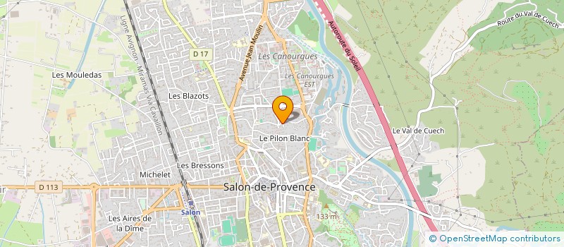 localisation de l'entreprise CRAZY GOSPEL  SALON-DE-PROVENCE