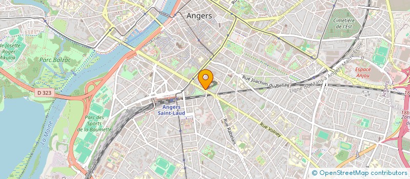 localisation de l'entreprise CRAZY IN LOVE  ANGERS