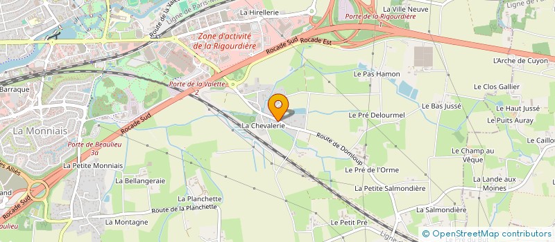 localisation de l'entreprise CRAZY KIDS  CESSON-SEVIGNE