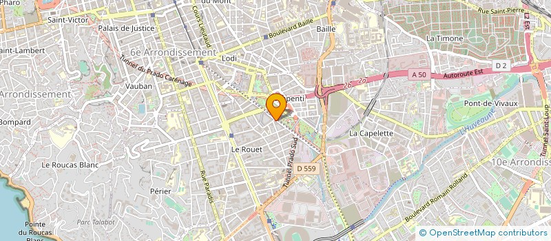 localisation de l'entreprise CRAZY LABS à MARSEILLE