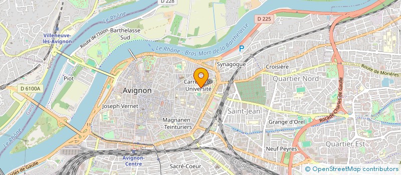 localisation de l'entreprise CRAZY LAND  AVIGNON