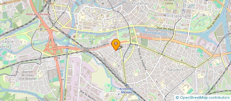 localisation de l'entreprise CRAZY MAX  STRASBOURG