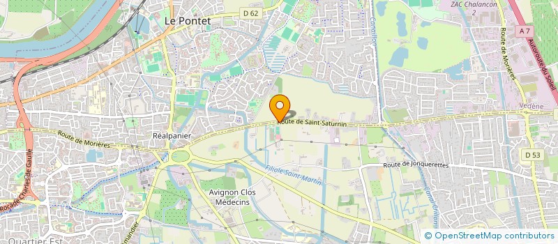 localisation de l'entreprise CRAZY NOURRI  AVIGNON