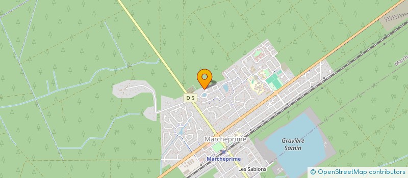 localisation de l'entreprise CRAZY RIDER ASSO NUTTY ENGINE  MARCHEPRIME