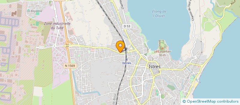 localisation de l'entreprise CRAZYBIKE  ISTRES