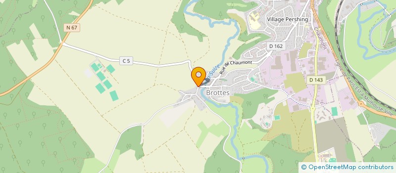 localisation de l'entreprise CRB à CHAUMONT