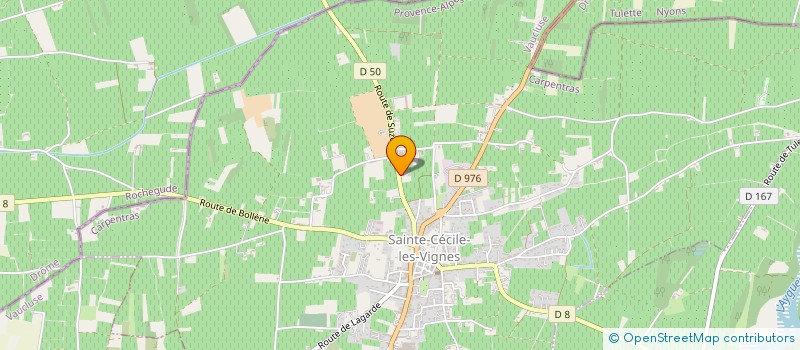 localisation de l'entreprise CRB  CAIRANNE