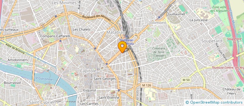 localisation de l'entreprise CRB à TOULOUSE