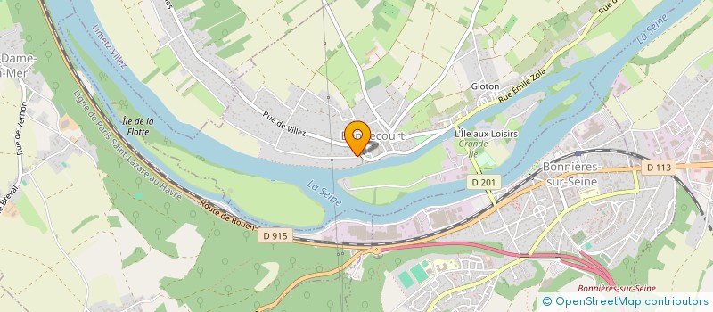 localisation de l'entreprise CRB ASCENSEURS à BENNECOURT